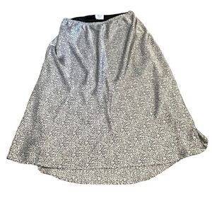 Sienna Sky Spotted Silky Midi Skirt